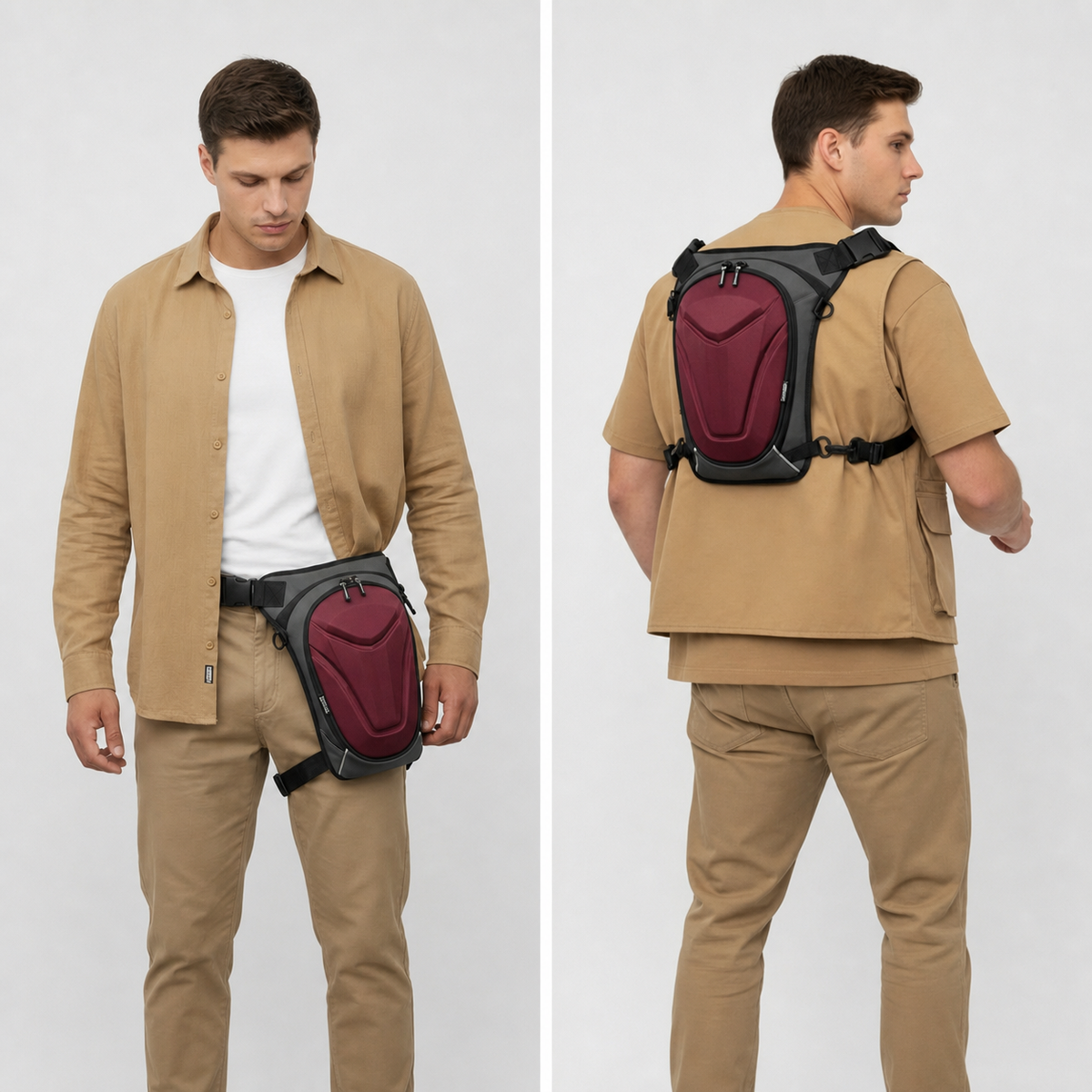 ARC 4IN1 - Travel Bag - Maroon (4)