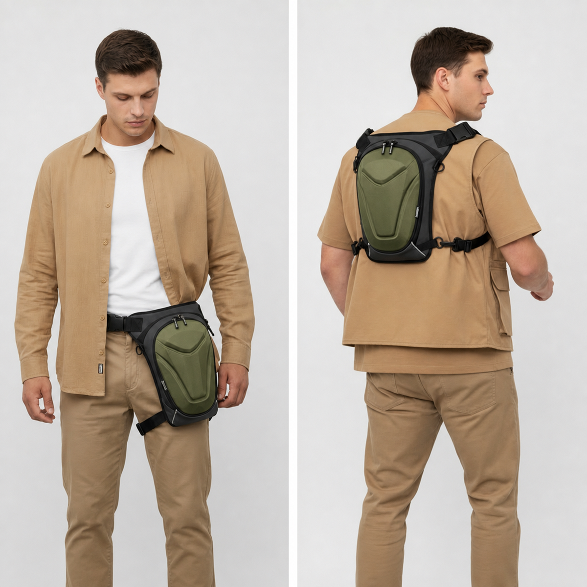 ARC 4IN1 - Travel Bag - Olive Green (4)