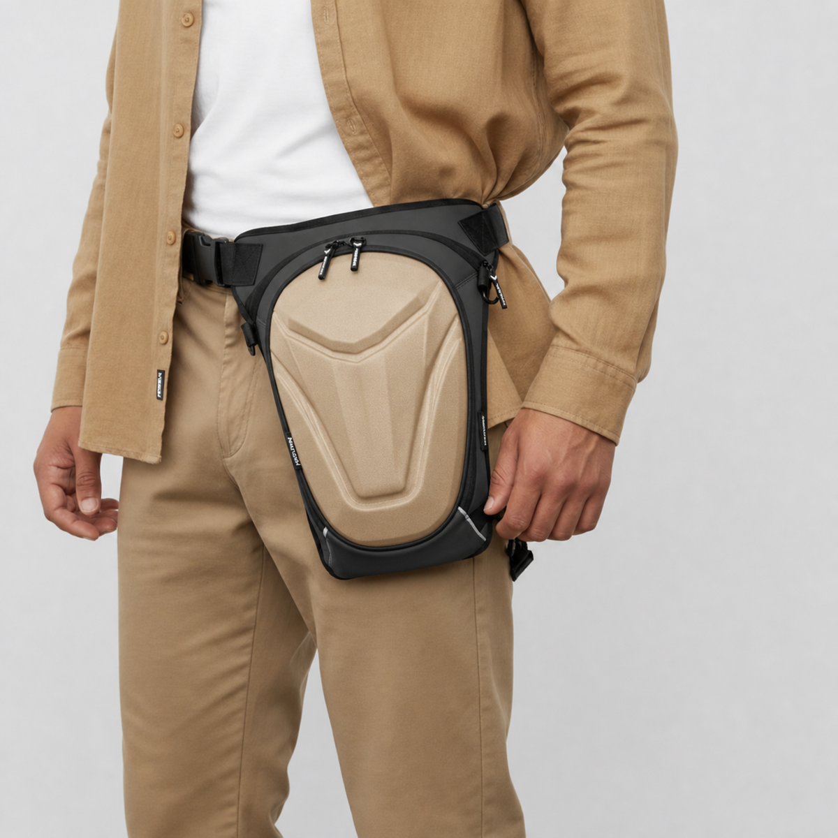 ARC Thigh Bag - Beige (1)