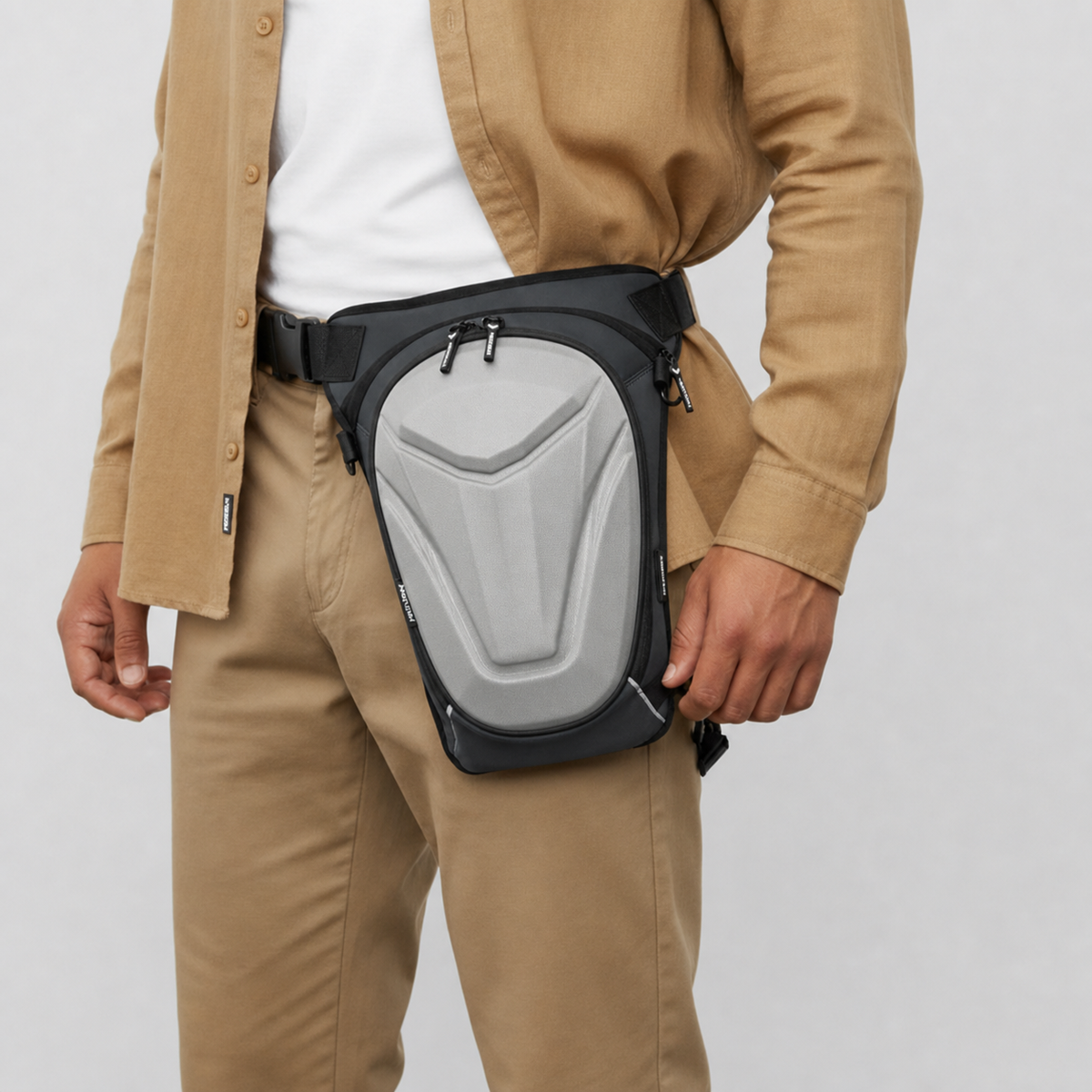 ARC Thigh Bag - Light Grey (1)