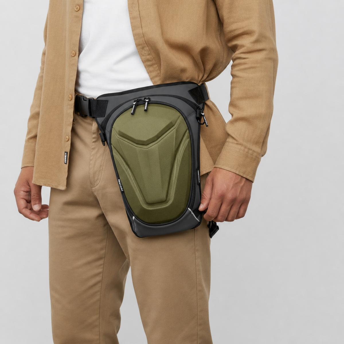 ARC Thigh Bag - Olive Green (1)