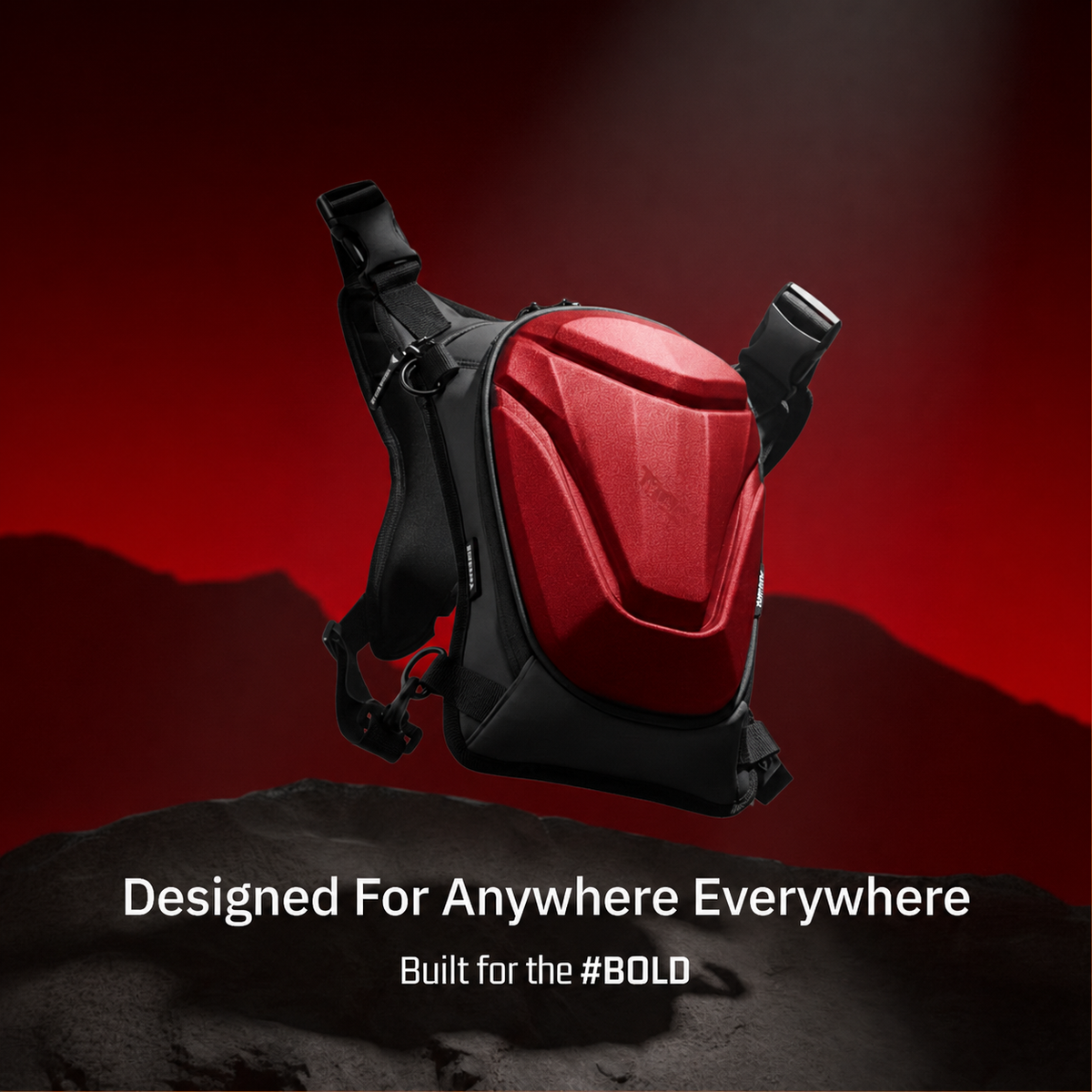 ARC Thigh Bag - Red (4)