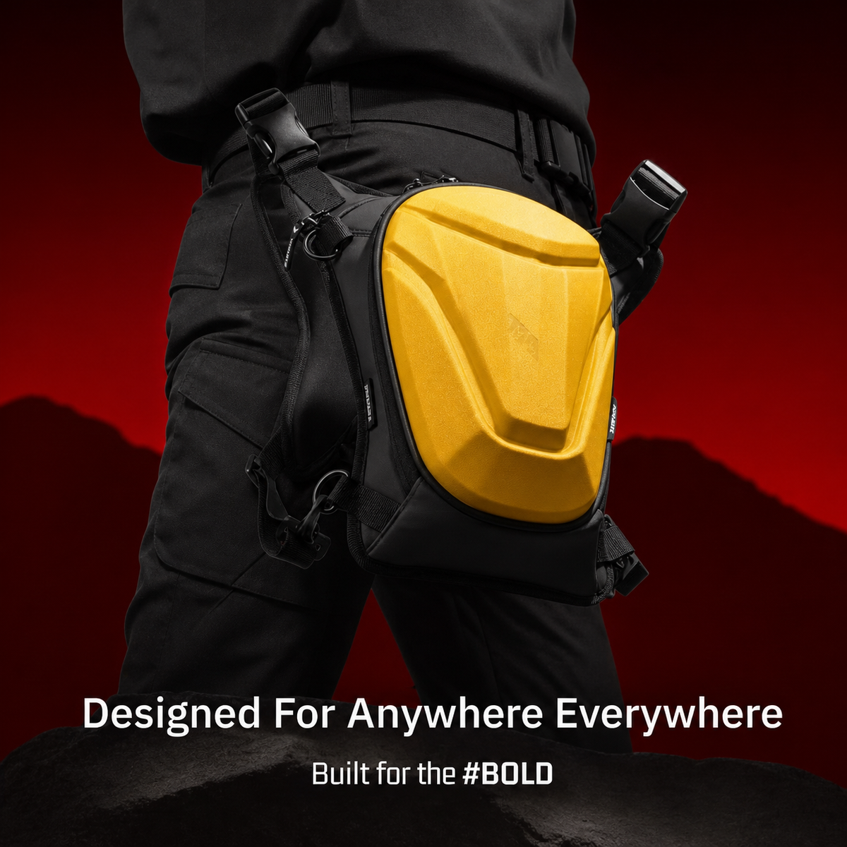 ARC Thigh Bag - Yellow (4)