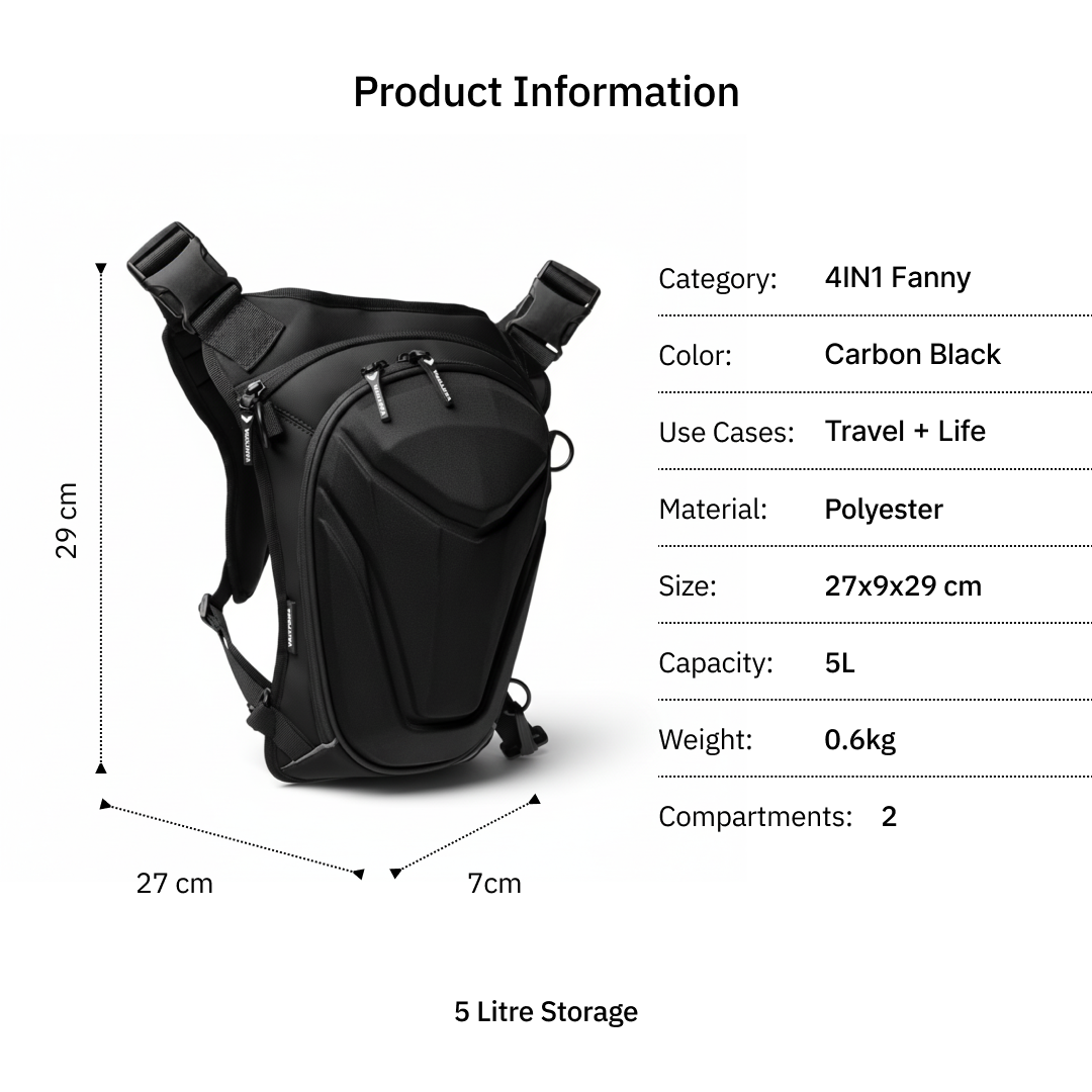 ARC 4IN1 - Travel Bag specifications