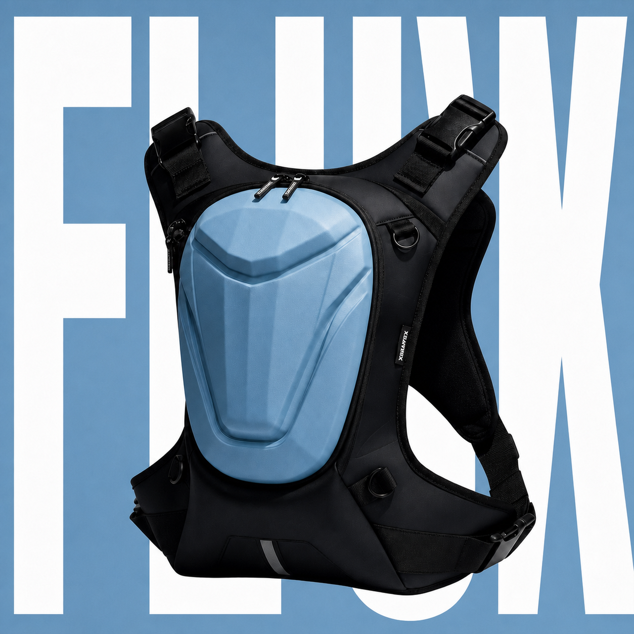 Flux 10L Backpack - Blue Black (4)