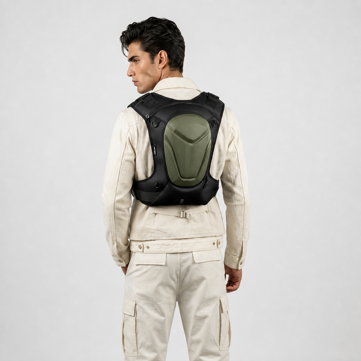 Flux 10L Backpack - Olive Black (2)