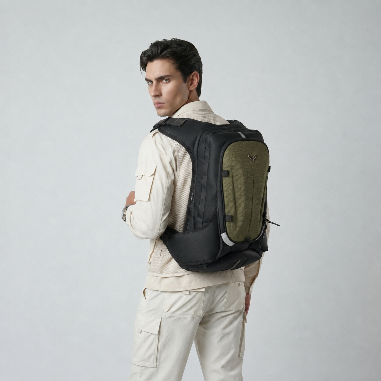 Prime Hydration Backpack 25L - Olive Green (4)