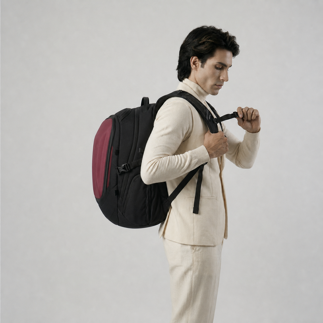 ACE Gaming Backpack - Maroon (2)