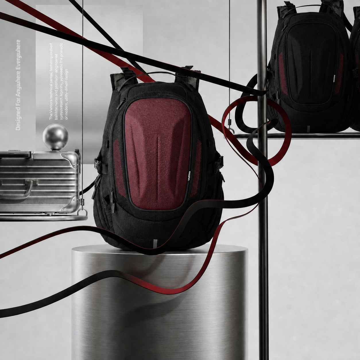 ACE Gaming Backpack - Maroon (4)