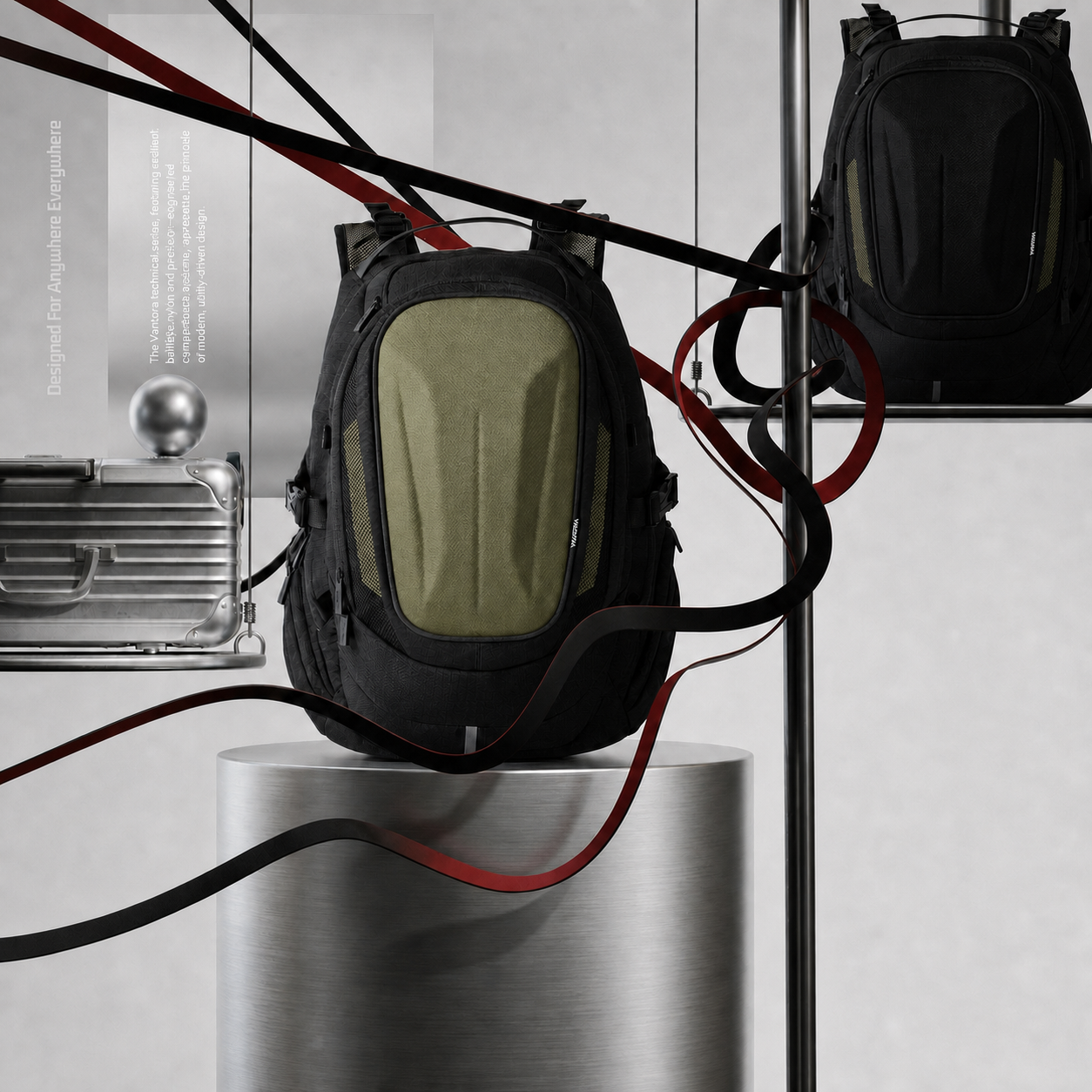 ACE Gaming Backpack - Olive Green (4)