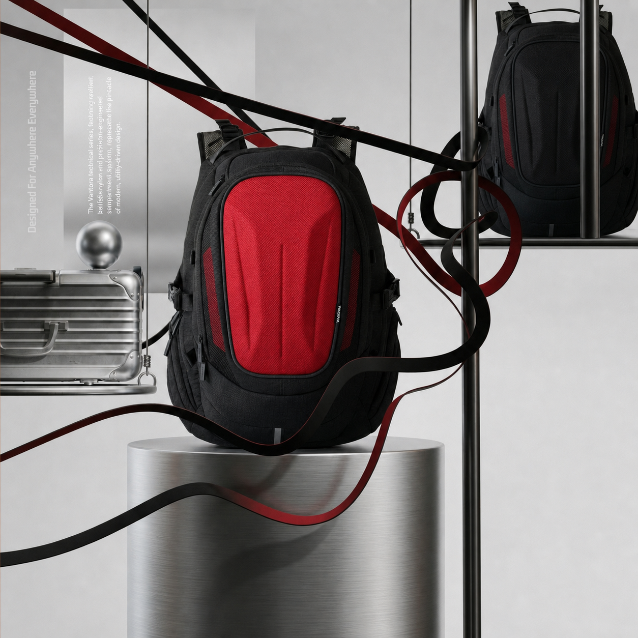 ACE Gaming Backpack - Red (4)
