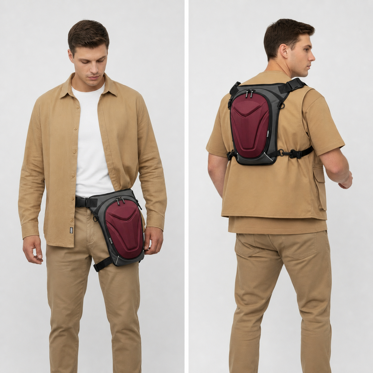 ARC 4IN1 - Travel Bag - Maroon (4)