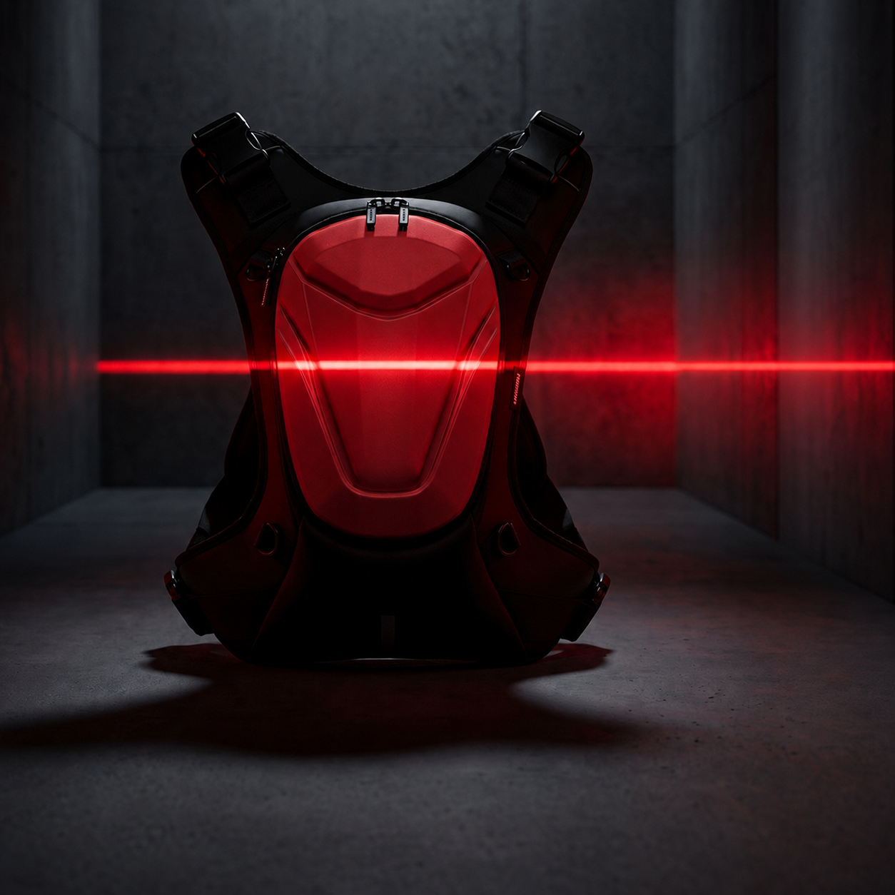 Flux 10L Backpack - Red Black (3)