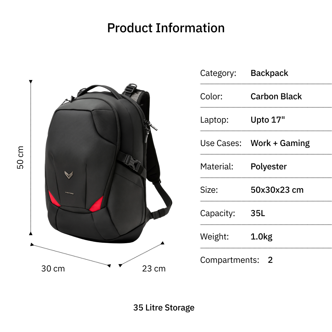 VOLEN Backpack specifications