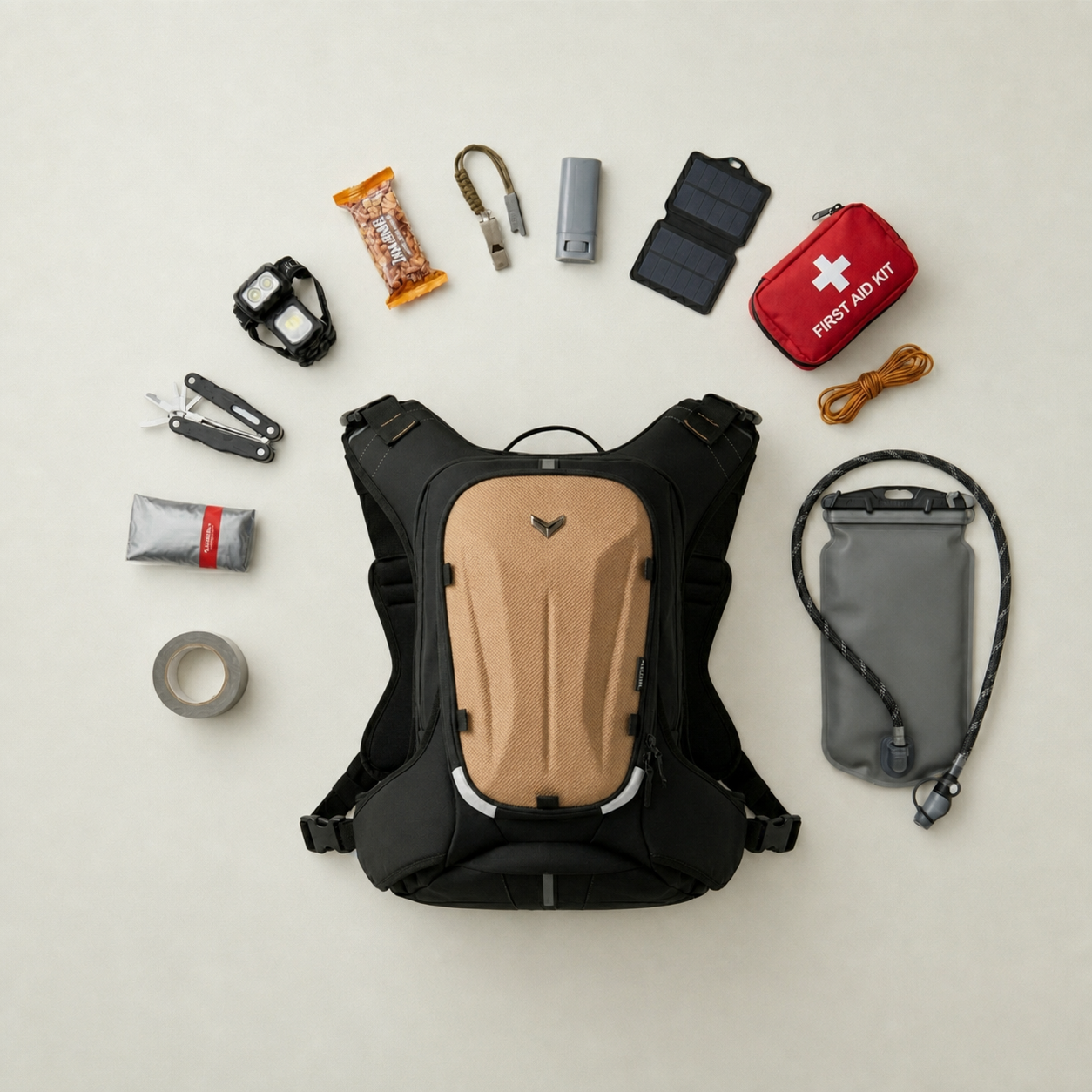 Prime Hydration Backpack 25L - Beige (1)