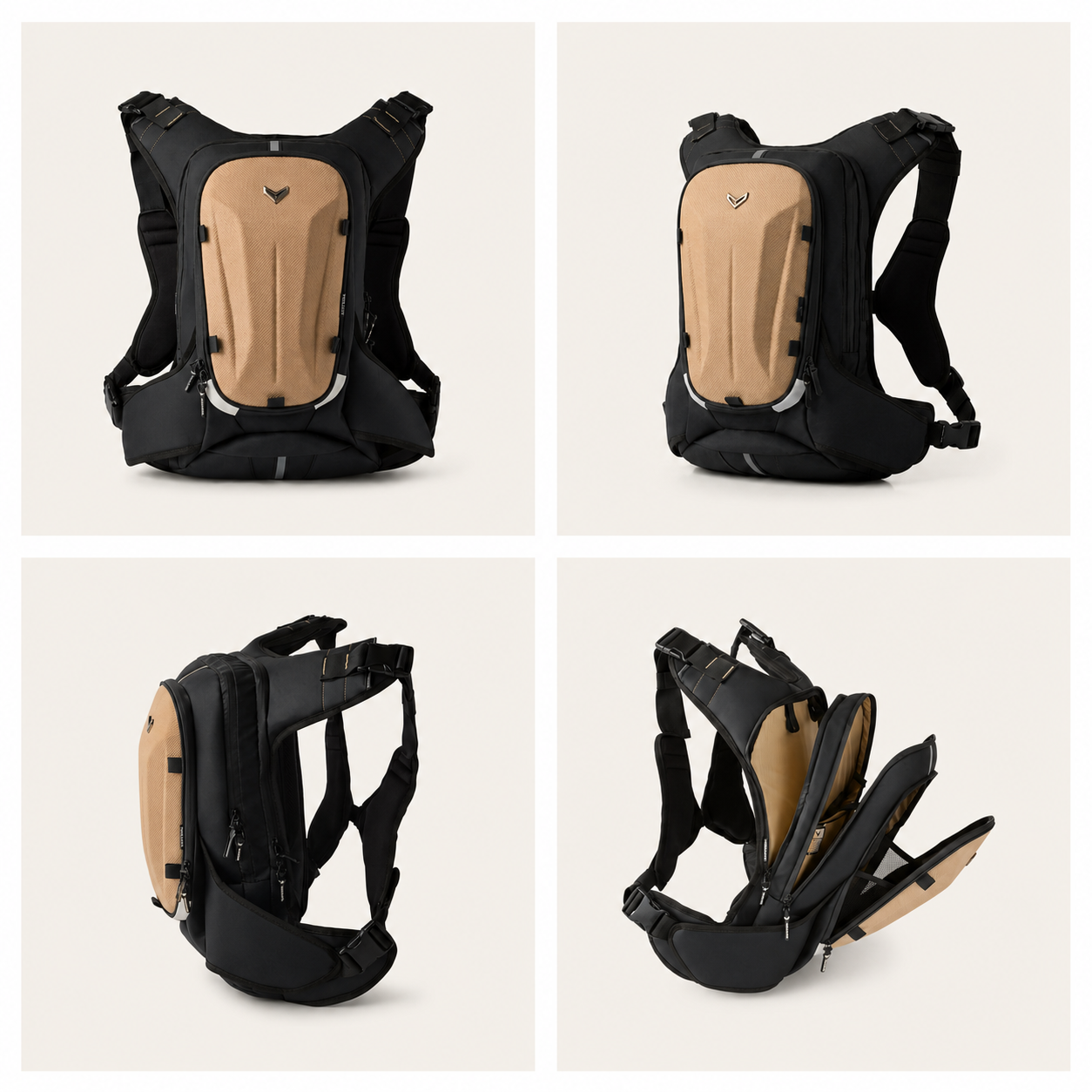 Prime Hydration Backpack 25L - Beige (2)