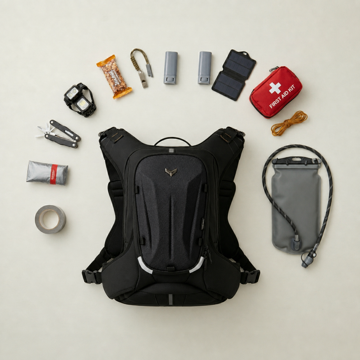 Prime Hydration Backpack 25L - Black (1)