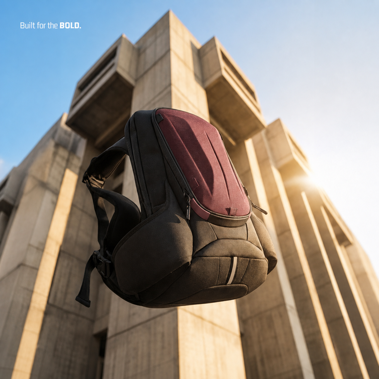 Prime Hydration Backpack 25L - Maroon (5)