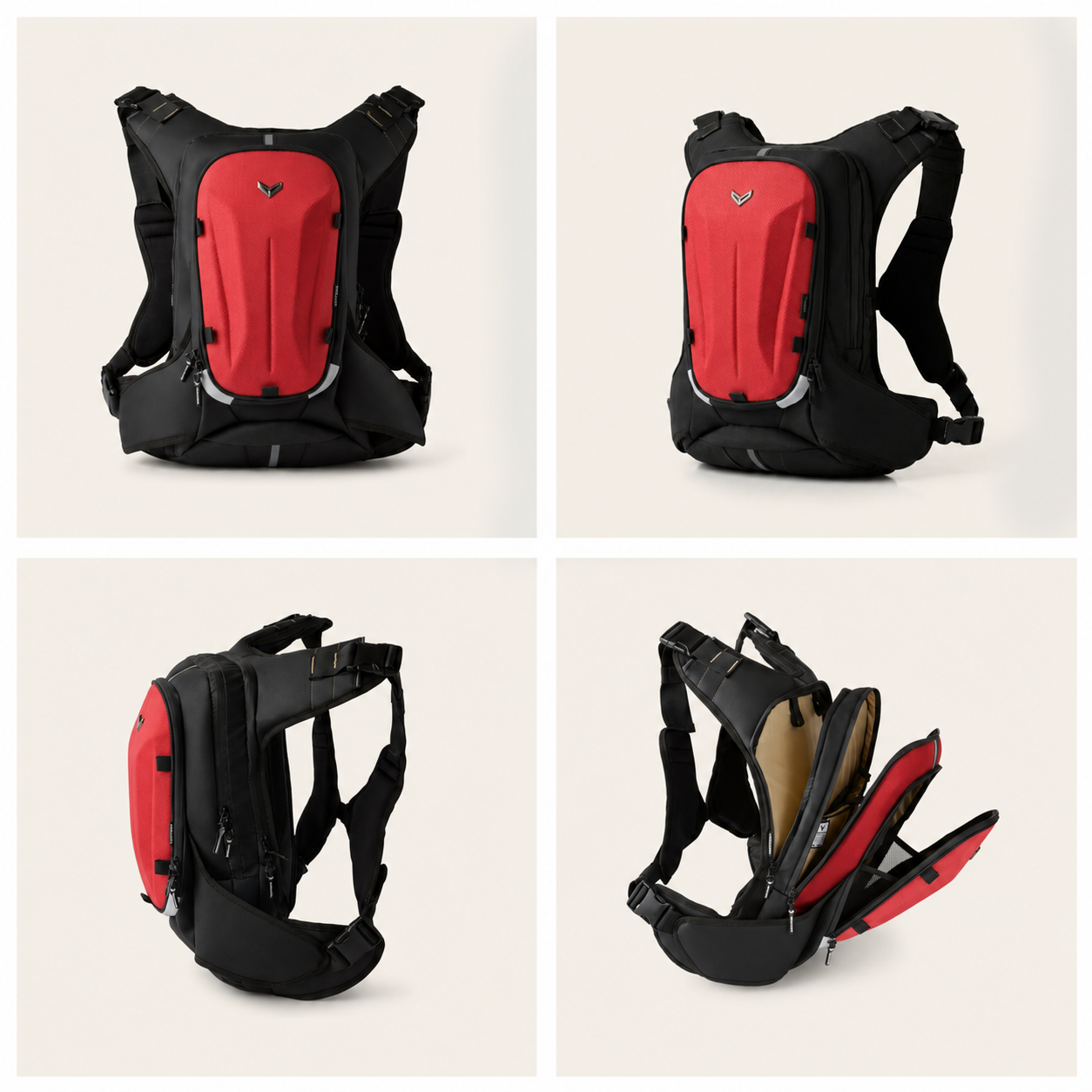 Prime Hydration Backpack 25L - Red (2)